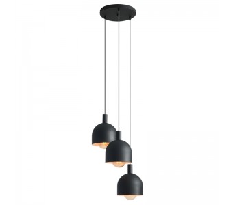 Pakabinamas šviestuvas BERYL 3 RING  BLACK